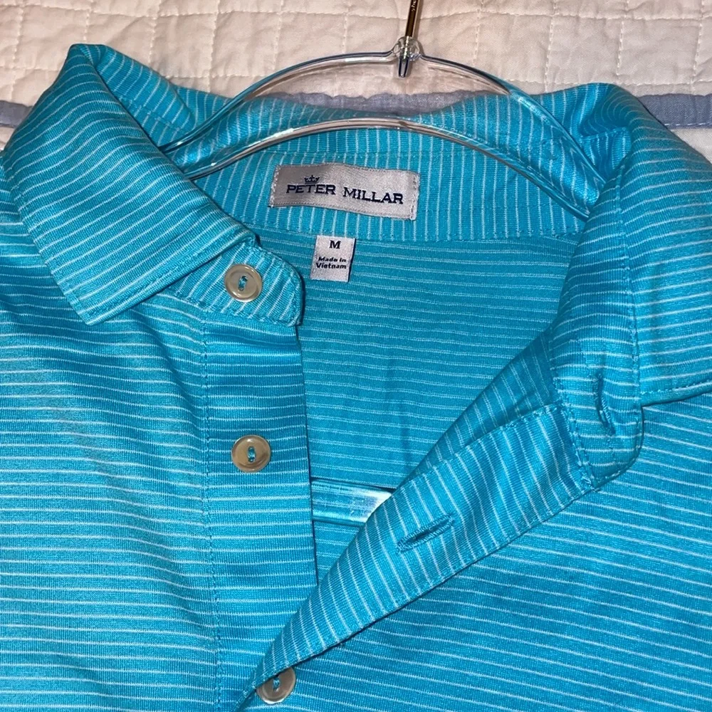 Peter Millar men’s cotton polo shirt - Picture 3 of 4